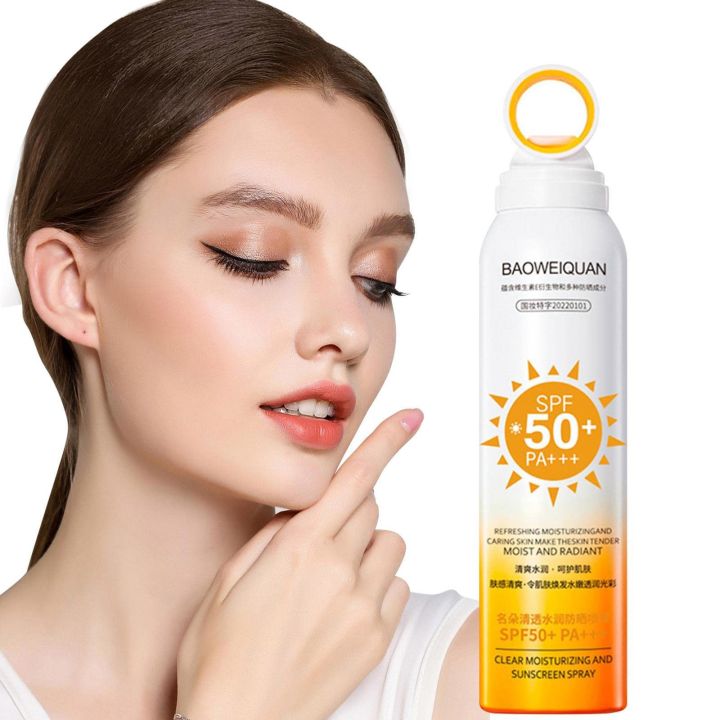 Sunscreen Spray AntiUV Small Aperture Whitening Concealer Sunscreen