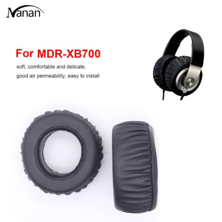 โปรตีนแผ่นรองหูฟังฟองน้ำ-earmuffs-หูฟังสำหรับ-sony-mdr-xb700-xb700หูฟัง