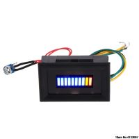 เครื่องวัดระดับน้ำมันรถยนต์ของรถจักรยานยนต์แบบสากล12V ไฟ Led บอกเกจวัดระดับน้ำมันเชื้อเพลิงน้ำมัน