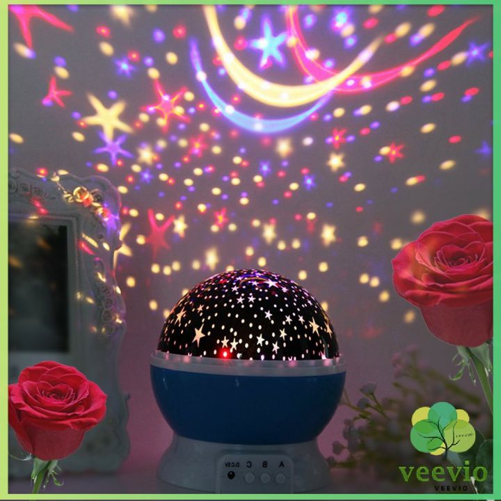 veevio-ดาวกระจาย-โคมไฟสี-โคมไฟ-โคมไฟดวงดาว-โคมไฟหมุน-ไฟเทค-decorative-lighting-มีสินค้าพร้อมส่ง