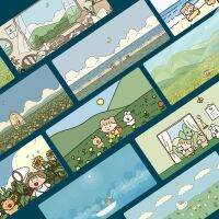 [Lao 6 s mouse pad]80x3ลายทุ่งดอกไม้ทุ่งหญ้าสีเขียว0ซม.,ทิวทัศน์สวยงามน่ารักสร้างสรรค์แผ่นรองจานตัวการ์ตูนเด็กผู้หญิงแผ่นรองเมาส์ขอบไม่ลื่น