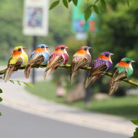 12PCS Artificial Birds Fake Foam Animal Simulation Feather Birds Models DIY Wedding Home Garden Ornament Decoration