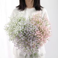 3/5/10pcs Gypsophila Artificial Flowers Gypsophila Fake Flower DIY Floral Bouquets Arrangement for Wedding Home Decor Artificial Flowers  Plants