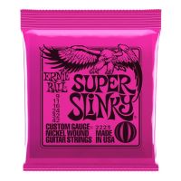 Ernie Ball Super Slinky 2223 Nickel Guitar Strings 9-42 สายกีตาร์ไฟฟ้าของแท้ 100% USA