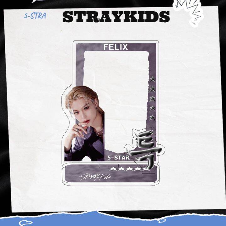 straykids-acrylic-stand-figure-5-star-picture-frame-photocard-store-sign-display