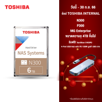 Toshiba NAS HDD (6TB) TSB INT 3.5"6TB (N300)NAS 24x7  7200RPM 256MB (RB) Internal Harddisk TSB-HDWG460UZSVA