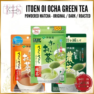 ITOEN OI INSTANT GREEN TEA WITH MATCHA POWDER 40G (50 CUPS