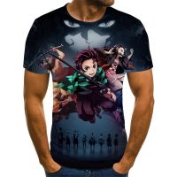 {Match maker}}2020 Kimetsu No Yaiba Boy เครื่องแต่งกายอะนิเมะ Harajuku T เสื้อฤดูร้อนผู้ชาย39; S T เสื้อ3D แฟชั่นเสื้อ T เสื้อผู้ชาย39; S Plus ขนาด Streetwear