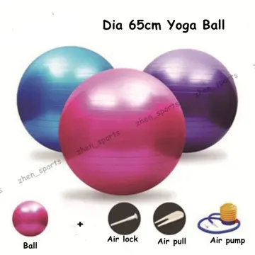 Exercise Ball Yoga Ball, Thick Anti-Slip Pilates Ball for