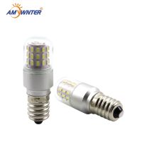 สปอตไลท์จี้ข้าวโพดตู้เย็น12V ถึง24V หลอดไฟ Led E14 3W หลอดไฟในตู้เย็นไฟกลางคืน