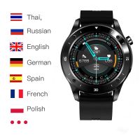 Smart Watch - นาฬิกาสมาทวอช สัมผัสเต็มจอ Smart Watch สมาร์ทวอทช์ นาฬิกาอัจฉริยะ F22S(ภาษาไทย)วัดชีพจร ความดัน นับก้าวเตือนสายเรียกเข้าลดพิเศษ