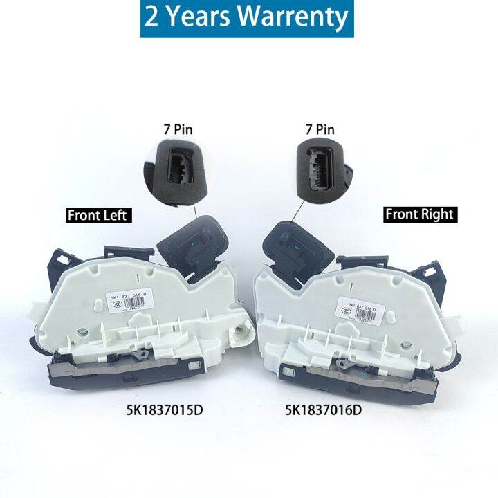 Ki Pintu Aktuator 7Pin 5K1837016D 5K1837015D Untuk VW GOLF FOX JETTA