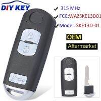 DIYKEY SKE13D01 Remote Car Key Fob 3 Button FSK 315MHz with ID49 Chip for Mazda CX-3 CX-5 Speed 3 2013 2014 2015 2016 2017