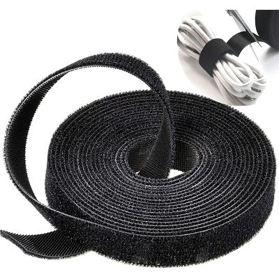 Velcro Cable Straps Multifunctional Nylon Fastening Strap Tape Wire Organizer Cord Management Strap Tool for Fishing Home Storag