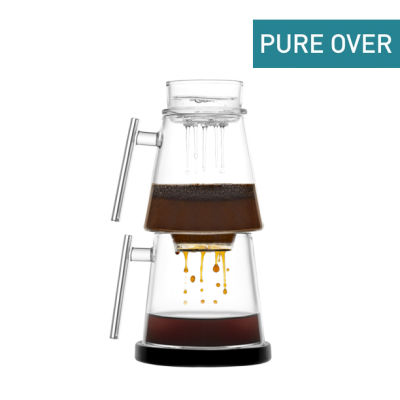 นำเข้า🇺🇸 คิทเครื่องชงกาแฟแบบเทแก้วทั้งหมดพร้อมตัวกรองแก้ว PURE OVER KIT "สินค้านำเข้าจาก อเมริกา" ราคา 4,290 -