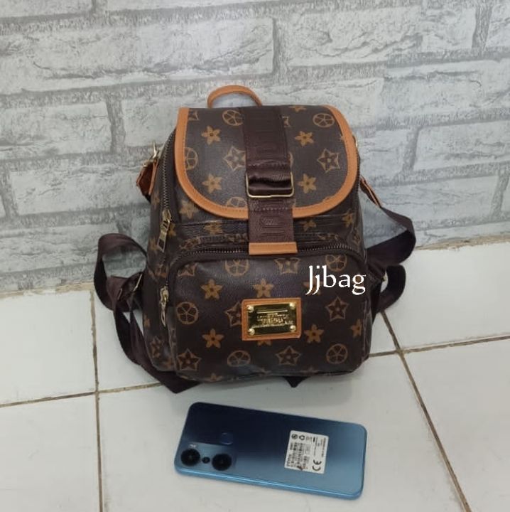 Tas ransel wanita LV terlaris/ tas kuliah wanita/ tas sekolah wanita/ tas  fashion wanita