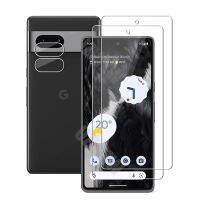 4 in 1 For Google Pixel 7 6 6A 5 4A 5A 5G 4 XL 4XL (2pcs) Tempered Glass Screen Protectors (2pcs) Camera Lens Protective Film