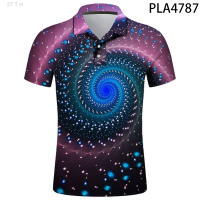 【high quality】  2020 New Polo Homme Starry Sky Fashion Streetwear Men Polo Shirts Casual Hombres Harajuku Cool 3d Printed Short Sleeve Ropa