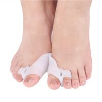 ┋✚ 2Pcs Big Toe Straightener Silicone Gel Foot Fingers Toe Separator Bunion Adjuster Feet Pads Relief Foot Pain Insert Insole