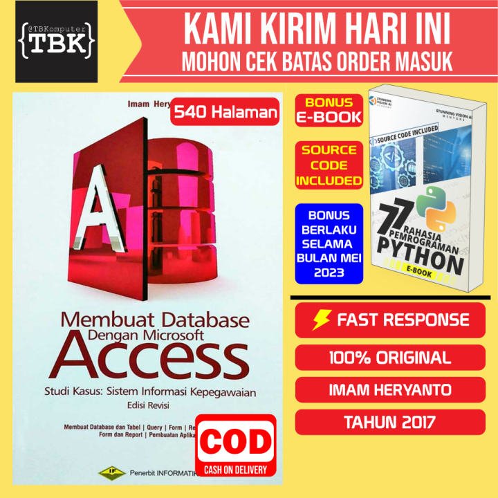 BUKU DATABASE MENGGUNAKAN MICROSOFT ACCESS | Lazada Indonesia