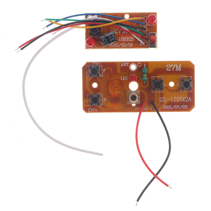 ruyifang-ระบบตัวรับสัญญาณ-pcb-สำหรับรถ-rc-4ch-รีโมทคอนโทรล27mhz