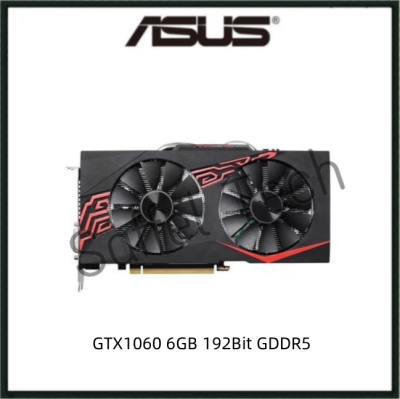 USED ASUS GTX1060 6GB 192Bit GDDR5 GTX 1060 Gaming Graphics Card GPU
