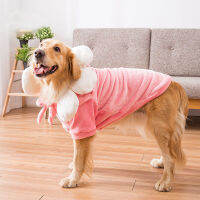 Big Dog Pajamas Casual Home Wear Autumn Winter Warm Soft Flannel Cute Dogs Clothes For Large Dogs Labrador Doberman Pet Coats