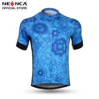 NEENCA Men S Cycling Jersey Basic Bike Short Sleeve Shirt Bicycle Clothing Top Full Zipper With Pocket Quick Dry Mechanical Gear Retro Biking Shirts