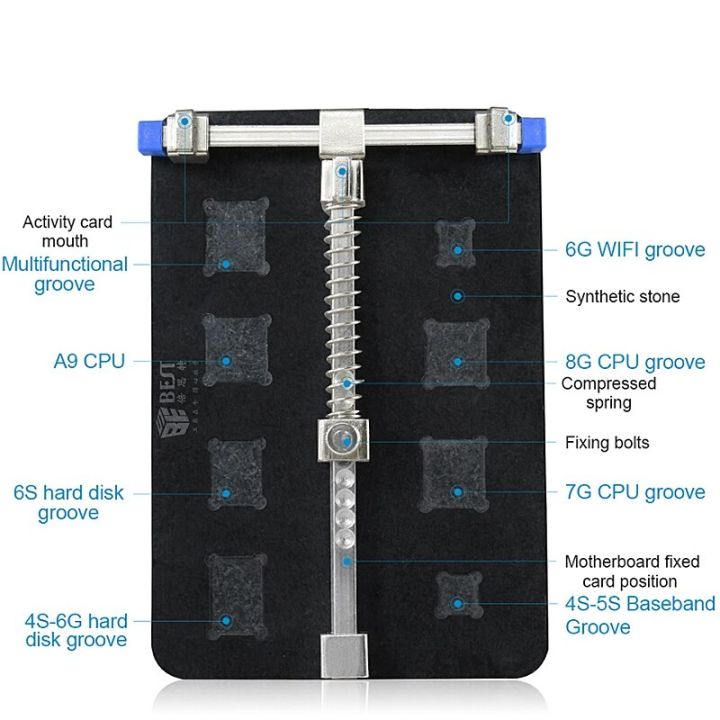 bst-001d-universal-pcb-holder-stand-jig-fixture-circuit-board-soldering-work-station-for-cpu-ic-chip-repair-tool