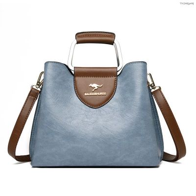 👜handbag branded Paris Kangaroo Bag Womens New 2021 Messenger Shoulder Fashion Ladies Handbag Female Bucket