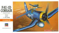 โมเดลประกอบ ขนาด  F4U-1D Corsair 1/72  HASEGAWA