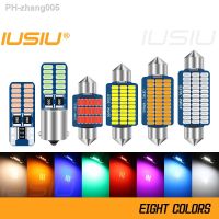 ۞◕ IUSIU Car Interior Bulb T10 Led Light C5W C10W Festoon BA9S W5W T4W Reading Dome 28 31 36 39 41 MM License Plate Signal Lamp 12V