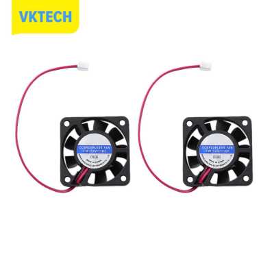 Vktech แชสซีการ์ดจอขนาดเล็ก4010/2P 4Cm,CPU พัดลมทำความเย็น2ชิ้น