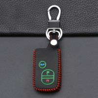 dfthrghd Luminous Car Key Case Cover For Toyota Land Cruiser Prado Camry Crown Majesta Highlander Kluger Mark X Subaru Foreste XV 3 Butto