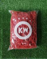 ยางรัดของสีแดงวงเล็ก 500 g kw ยางผูกของ ยางวง ยางเส้น ยางรัดถุง.