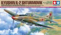 Tamiya 61113 1/48โมเดลเครื่องบินแอร์คราฟ WWII โซเวียตอิลยูชิน IL-2 Shturmovik