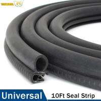 10Ft รถยางซีลแถบประตูตัด Weatherstrip EPDM ปิดผนึกด้วยด้านพีวีซีหลอดไฟกันฝุ่นเสียงฉนวนกันความร้อนอุปกรณ์รถยนต์