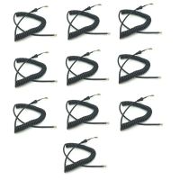 Lot 10PCS Replace Speaker PTT Mic 6 Pin Plug Cord Cable For Yaesu MH-48A6J FT-2800 FT-100D  FT-7800 FT-8800 FT-8900 Mobile Radio