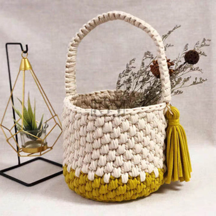 52-22x10cm-accessories-diy-leather-bag-pu-with-holes-long-knitted-bottom