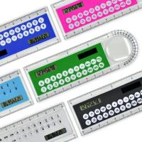 Colorful Mini Portable Solar Energy Calculator Student Solar Energy Calculator Ruler Office Stationery Childrens Tool