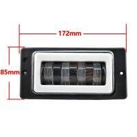 2ชิ้นสำหรับไฟขับรถ Vaz 2114 Van LED DRL 40W ไฟตัดหมอกตาสีขาวสีเหลืองอำพันสำหรับ Lada 2110 -2117 Kamaz สำหรับ2023new Niva Chevrolet