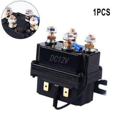 1pcs 500A 12V 12000 Lbs Winch Winch Solenoid Relay 12V 500A Contactor Machine Tool Relays Mechanical Equipment Electrical Circuitry Parts