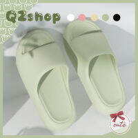 QZshop ฮอตฮิตติดเทรนด์ รองเท้าสวมลำลองสีหวาน รองเท้าแตะสไตล์มินิมอล? น้ำหนักเบากันลื่น เหมาะกับใส่ในบ้านมาก มันปัง?️ใส่ได้ทั้งผู้ชายและผู้หญิง?