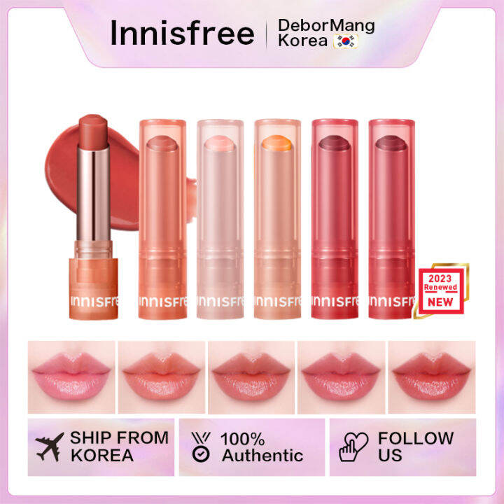 KOREA New Version 2023 Innisfree Dewy Tint Lip balm 3.2g Lazada