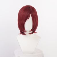 Uzumaki Nagato Wigs Anime Nagato Pain Short Red Synthetic Hair Cosplay Wigs Wig Cap