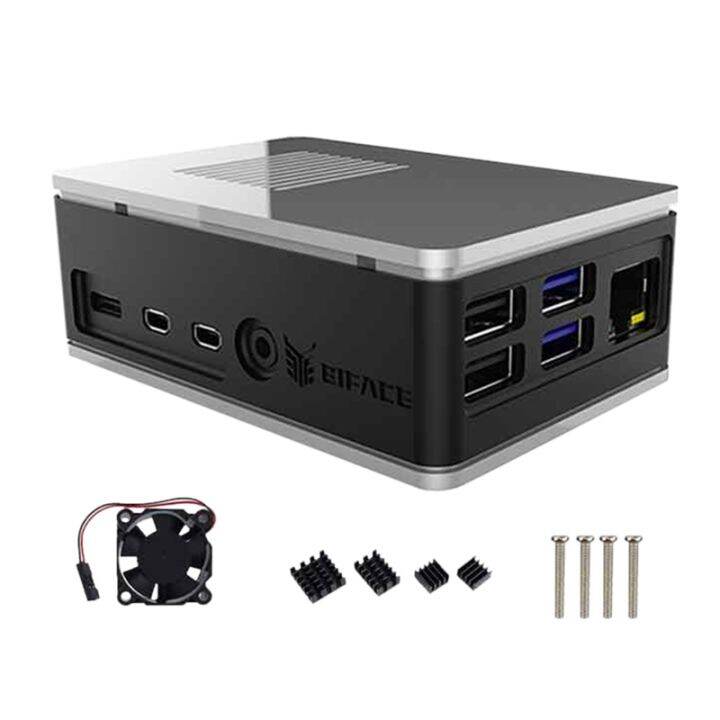 Aluminum Alloy Case for Raspberry Pi4 Metal Shell for Raspberry Pi 4