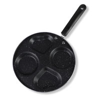 Four-hole Frying Pot Thickened Omelet Pan Non-stick Egg Pancake Steak Pan Cooking Egg Ham Pans Breakfast Maker