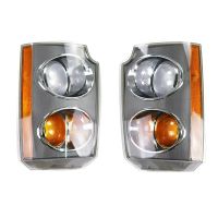 2Pcs for Land Rover Range Rover L322 2003 2004 2005 Car Front Indicator Parking Turn Signal Side Lamp Cover Euro Style