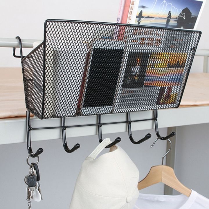 bed-hanging-basket-with-hook-bedside-storage-basket-hanging-basket-rack-hook-set-bedroom-bed-shelf-for-books