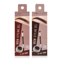 เจลเขียนคิ้วMei Linda Brow Styling Gel 3g MC-3095 เจลคิ้ว เมลินดา เนื้อเนียน เกลี่ยง่าย มี 2 สีให้เลือก